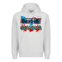 Dove Grey baseball grandma with leopard Premium Hoodie - Zillion Design Studio