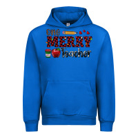 Cobalt one merry teacher Urban Hoodie - RanaPortraitStore