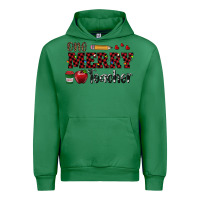 Emerald one merry teacher Urban Hoodie - RanaPortraitStore
