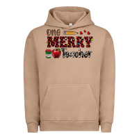 Pigment Burro one merry teacher Urban Hoodie - RanaPortraitStore