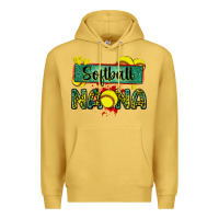 Antique Gold softball nana with leopard Premium Hoodie - Zillion Design Studio