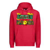 Cardinal softball nana with leopard Premium Hoodie - Zillion Design Studio