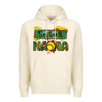 Tofu softball nana with leopard Premium Hoodie - Zillion Design Studio