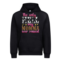 Black the only hell my momma ever raised Urban Hoodie - texasbilliewilder