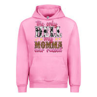 Fuchsia Pink the only hell my momma ever raised Urban Hoodie - texasbilliewilder