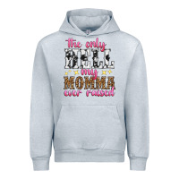 Heather Grey the only hell my momma ever raised Urban Hoodie - texasbilliewilder