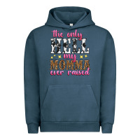 Pigment Midnight Navy the only hell my momma ever raised Urban Hoodie - texasbilliewilder
