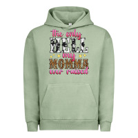 Pigment Oil Green the only hell my momma ever raised Urban Hoodie - texasbilliewilder