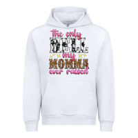White the only hell my momma ever raised Urban Hoodie - texasbilliewilder