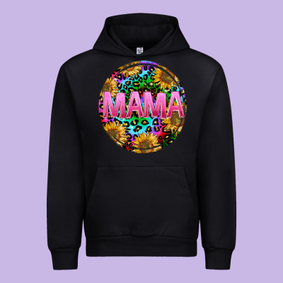 Tie Dye Mama Urban Hoodie Designed By Texasbilliewilder