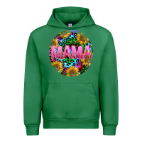 Emerald tie dye mama Urban Hoodie - texasbilliewilder