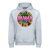 Heather Grey tie dye mama Urban Hoodie - texasbilliewilder