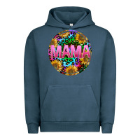 Pigment Midnight Navy tie dye mama Urban Hoodie - texasbilliewilder