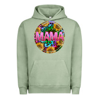 Pigment Oil Green tie dye mama Urban Hoodie - texasbilliewilder