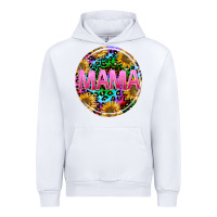 White tie dye mama Urban Hoodie - texasbilliewilder