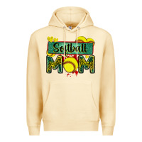 Pina Colada softball mom with leopard Premium Hoodie - Zillion Design Studio
