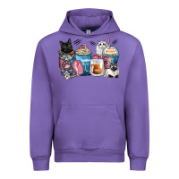 Tulip cat coffee cups Urban Hoodie - Zillion Design Studio