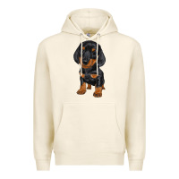 Tofu dachshund puppy Premium Hoodie - RanaPortraitStore