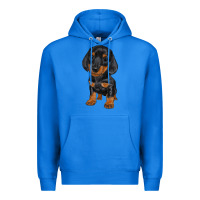 True Royal dachshund puppy Premium Hoodie - RanaPortraitStore