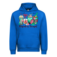 Cobalt respiratory therapist coffee cups Urban Hoodie - Zillion Design Studio