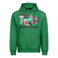 Emerald respiratory therapist coffee cups Urban Hoodie - Zillion Design Studio