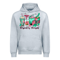 Heather Grey respiratory therapist coffee cups Urban Hoodie - Zillion Design Studio