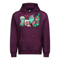 Mauve Wine respiratory therapist coffee cups Urban Hoodie - Zillion Design Studio