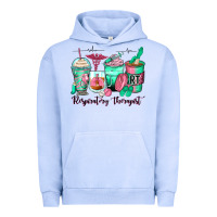 Pigment Grape Ice respiratory therapist coffee cups Urban Hoodie - Zillion Design Studio