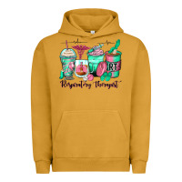Pigment Peanut Butter respiratory therapist coffee cups Urban Hoodie - Zillion Design Studio