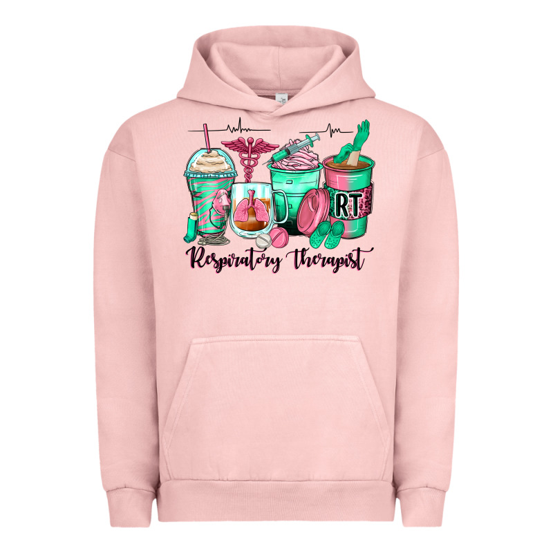Respiratory Therapist Coffee Cups Urban Hoodie by Zillion Design Studio | Teevron