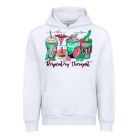 White respiratory therapist coffee cups Urban Hoodie - Zillion Design Studio