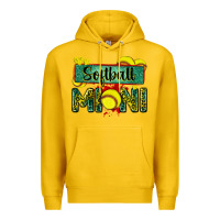 Lemon softball mini with leopard Premium Hoodie - Zillion Design Studio