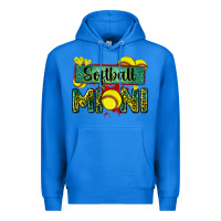 True Royal softball mini with leopard Premium Hoodie - Zillion Design Studio