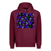 Burgundy halloween Premium Hoodie - texasbilliewilder