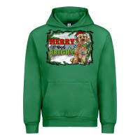 Emerald merry and bright cockapoo Urban Hoodie - RanaPortraitStore