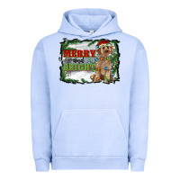 Pigment Grape Ice merry and bright cockapoo Urban Hoodie - RanaPortraitStore