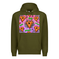 Army Green halloween Premium Hoodie - texasbilliewilder