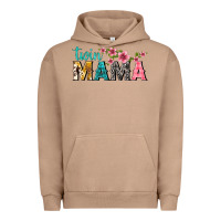 Pigment Burro twin mama with flowers Urban Hoodie - texasbilliewilder