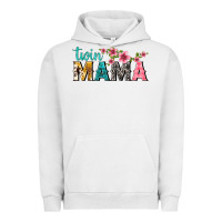 Pigment Lunar Rock twin mama with flowers Urban Hoodie - texasbilliewilder