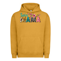 Pigment Peanut Butter twin mama with flowers Urban Hoodie - texasbilliewilder