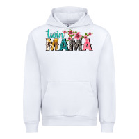 White twin mama with flowers Urban Hoodie - texasbilliewilder