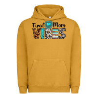 Pigment Peanut Butter tired mom vibes Urban Hoodie - texasbilliewilder