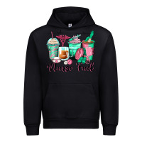 Black nurse fuel coffee cups Urban Hoodie - Zillion Design Studio