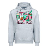 Heather Grey nurse fuel coffee cups Urban Hoodie - Zillion Design Studio