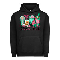 Pigment Black nurse fuel coffee cups Urban Hoodie - Zillion Design Studio