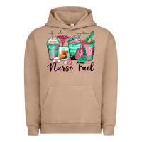Pigment Burro nurse fuel coffee cups Urban Hoodie - Zillion Design Studio