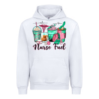 White nurse fuel coffee cups Urban Hoodie - Zillion Design Studio