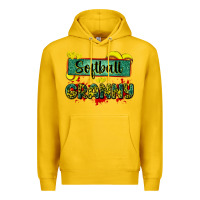 Lemon softball granny with leopard Premium Hoodie - Zillion Design Studio