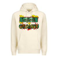 Sandshell softball granny with leopard Premium Hoodie - Zillion Design Studio