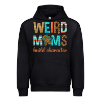 Black weird moms build character Urban Hoodie - texasbilliewilder